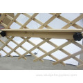 Adjustable pet wooden dog door barrier playpen
